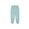 New MLB Base Logo FW22 Knitted Sweatpants Women's Light Blue 3FWPB0124-07BLL