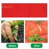 4Ft X 25Ft Red Plastic Mulch Gardening Mulch Film Red Grow Film Mulching Film for Vegetable Fields Strawberries Tomatoes Peppers