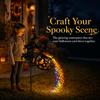 LED LED Flowing Light Colorful Cauldron Stake Light Witches Halloween Light  Home Decor