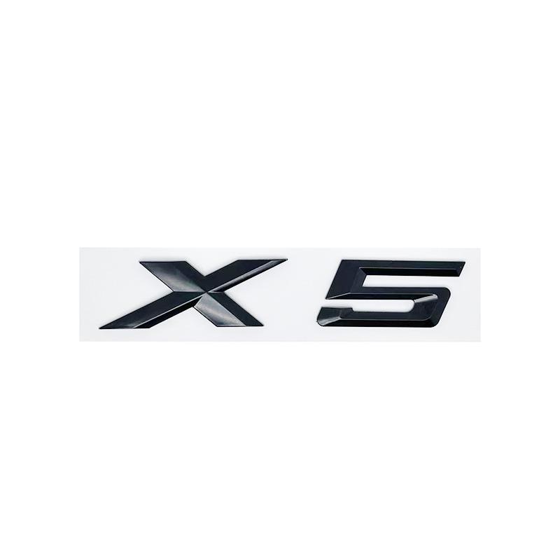 New Style XDrive Alphanumeric Trunk Emblem Sticker for BMW X5 - 28i 30i 35i 40i 48i 50i 30d All-Wheel Drive Badge