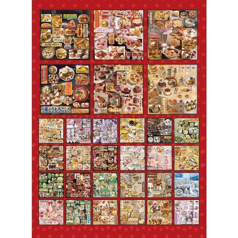 Japanese Cuisine Themed Baking Dessert Stickers Scrapbook Notebooks Phone Cases Diaries Decorative Stationery Stickers