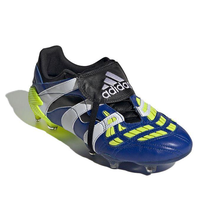 Adidas Predator Accelerator FG Royal Blue Solar Yellow Men Sneakers Cloud-White FZ5429