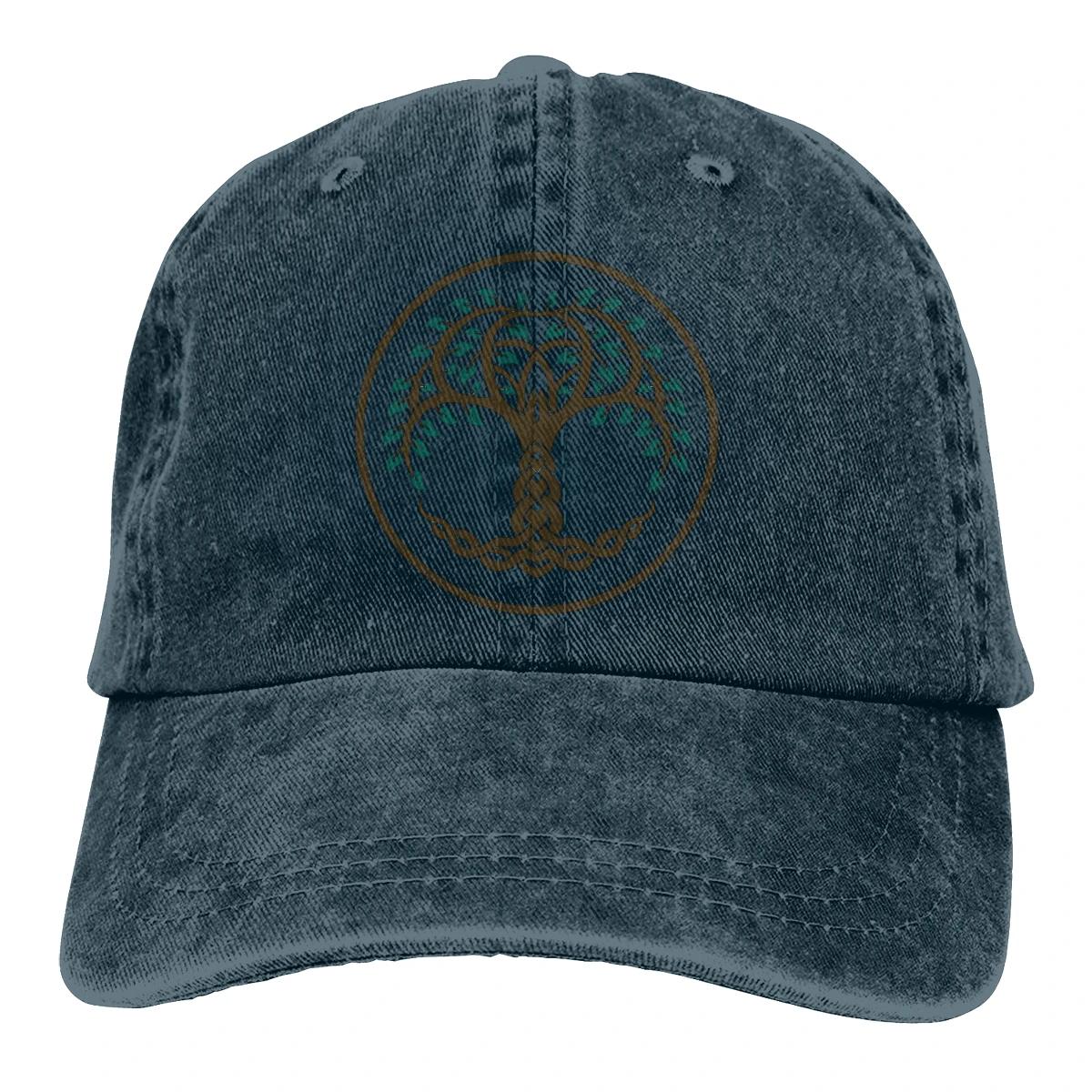 

Кельтское Древо Жизни Бейсболка Мужская Viking Кепки цвета Женские Летние Snapback Кепки Adjustable темно-синий