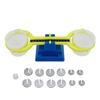 Multi Color Appearance Simple Balance Scale Two Pan Structure Balance Set  Weight Comparison Use