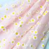 59 Zoll x 35 Zoll Tüllstoff mit Gänseblümchen-Druck für Sommer-Prinzessinnenkleider für Mädchen, Handgefertigt DIY für Vorhänge, Bekleidung, Hochzeiten, Bühnen Dekoration