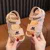 Baby Sommer Neue kinder Weiche Sohle Strand Schuhe Jungen Sport Sandalen Atmungsaktive Baotou Baby Schuhe männer Sommer