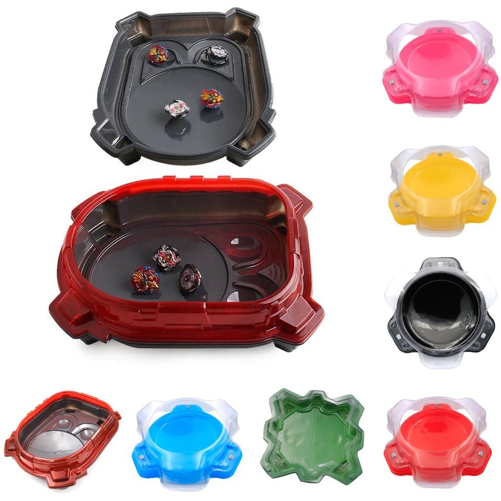 High-quality Plastic Gyro Disk Explosive Starstorm Spinning Top Card Head Pouch Packaging B-09 White