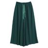 Frühlings-/Sommer Chiffon Weitbein Culottes für Übergrößen Damen - Lässig & Locker geschnitten