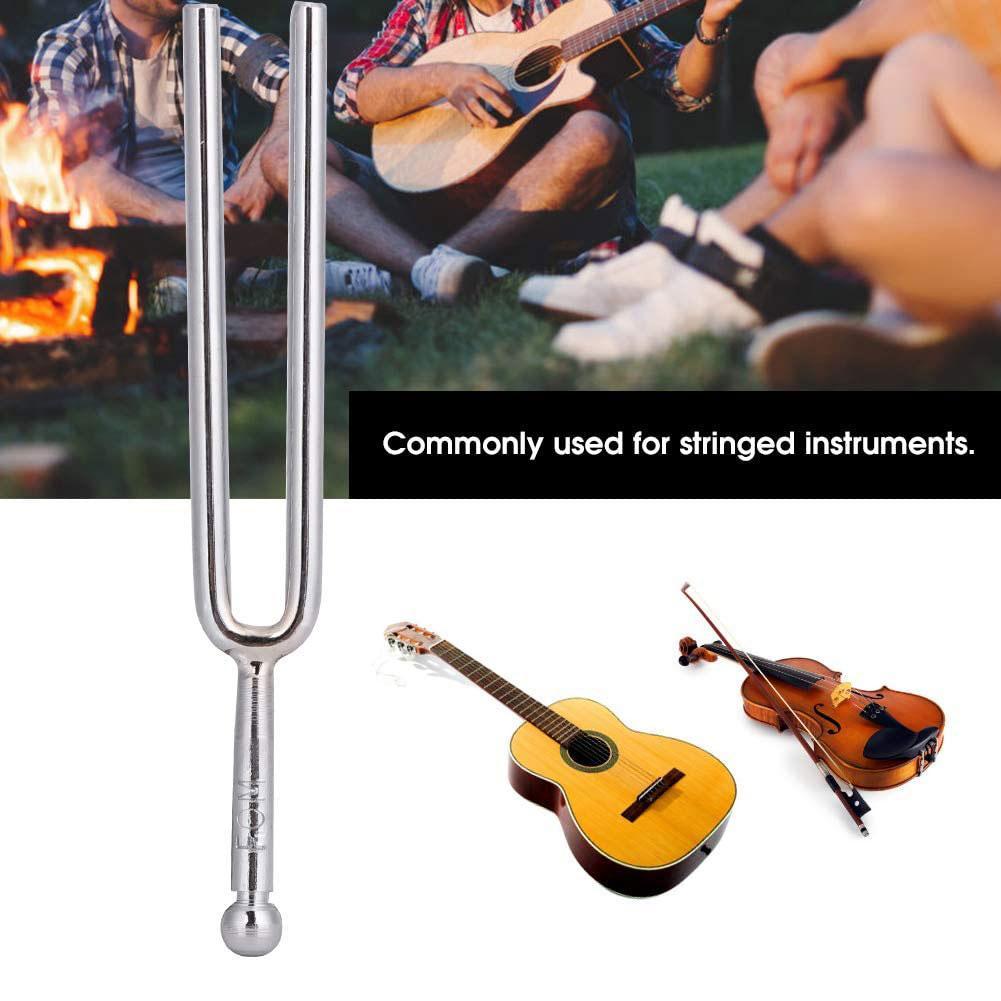 1pc Standard A 440 Hz Tuning Fork Violin Viola Cello A Tone Tuner Stainless Steel Musical Instrument Accessories Gift