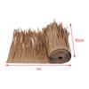 Mexican Straw Roof Thatch Artificial Palm Thatch Rolls Multifunction Synthetic Thatch Roofing for Outdoor Garden Ornament Accs