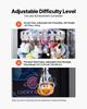 Claw Crane Machine, Medium-Sized Arcade Game Machine with Claw + Grabber Double-Layer, Light & Sound, Toy Candy Grabber Prize Dispenser Vending Toy,