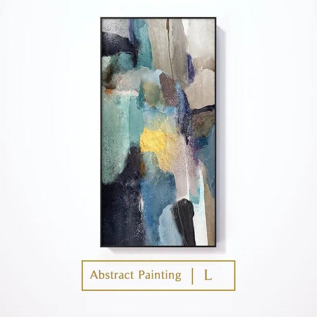 Moderne Abstrakte Ölgemälde Druck Auf Leinwand Nordic Poster Wand Kunst Bilder Für Raum Dekor Ästhetische Wohnkultur Luxus Cuadros