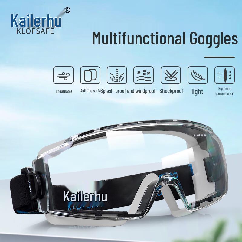 KE003 Anti-Fog Impact Protective Goggles