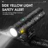 Aluminum Alloy Bright   Light 500   USB Rechargeable Bike Light Waterproof Road Bike Light Cycle   Lamp