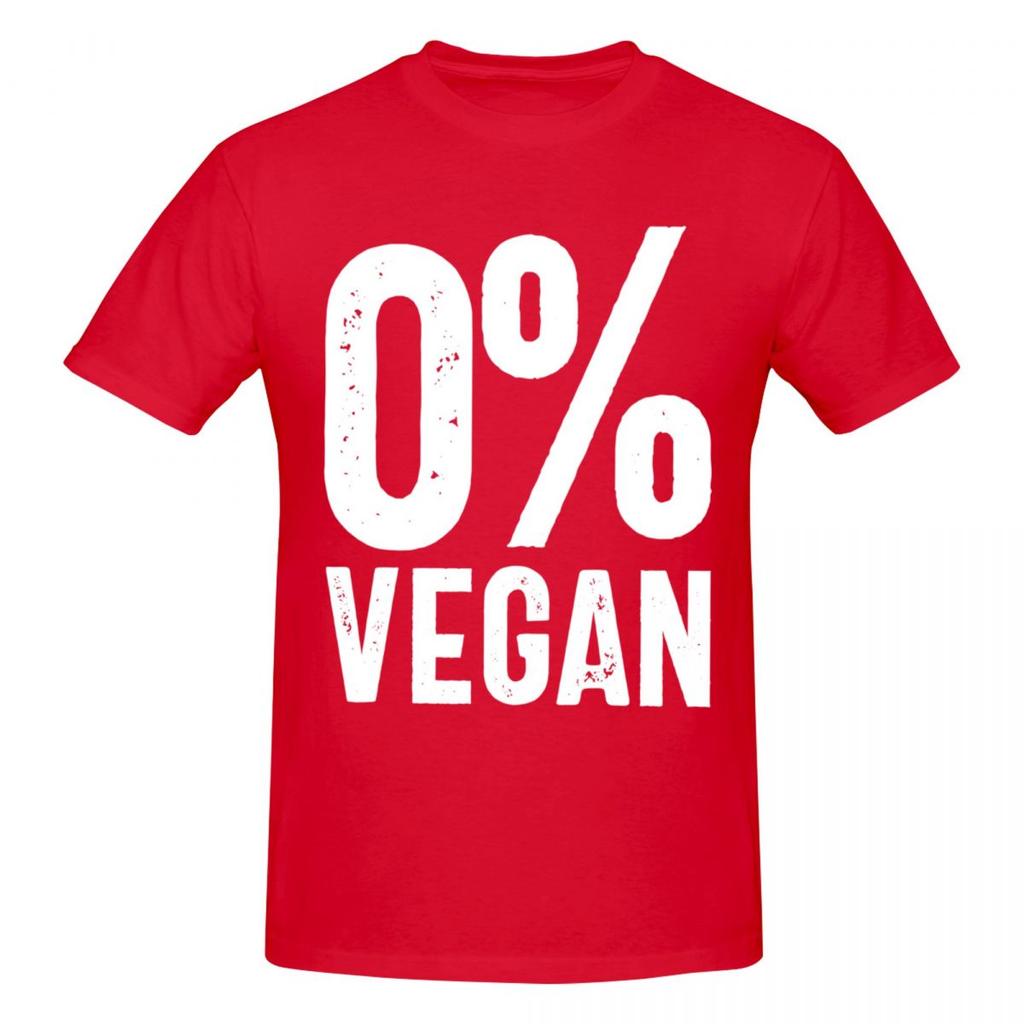 Unisex 0 Vegan Vegetarian T Shirt Vintage Plus Size Cotton Sleeve Custom Tshirt Unisex