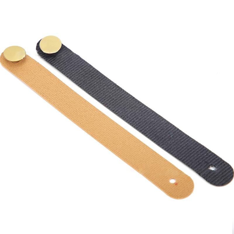 Leather Guitar Neck Strap Button for Electric, Acoustic, and Bass Guitars