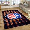 American Football N-NFL Zeichen Rugby Gamer Teppich für Wohnzimmer Schlafzimmer Dekoration, Bodenteppich rutschfeste Dekoration für Sofa Fußmatte