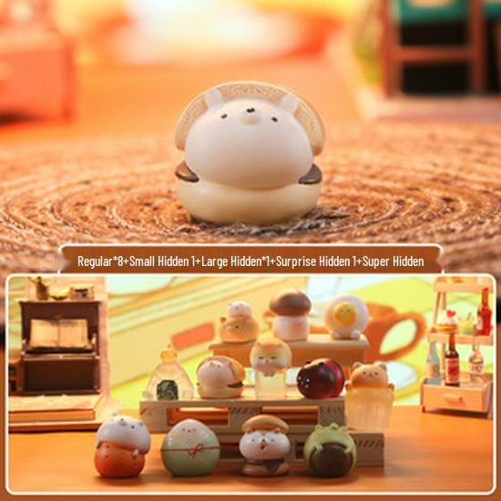 DUDU Cute Pet Zoo Pendant Plush Blind Box Toy for Children & Students by Xiaohongshu.