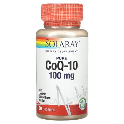 Reines CoQ10, 100 mg, 30 Kapseln