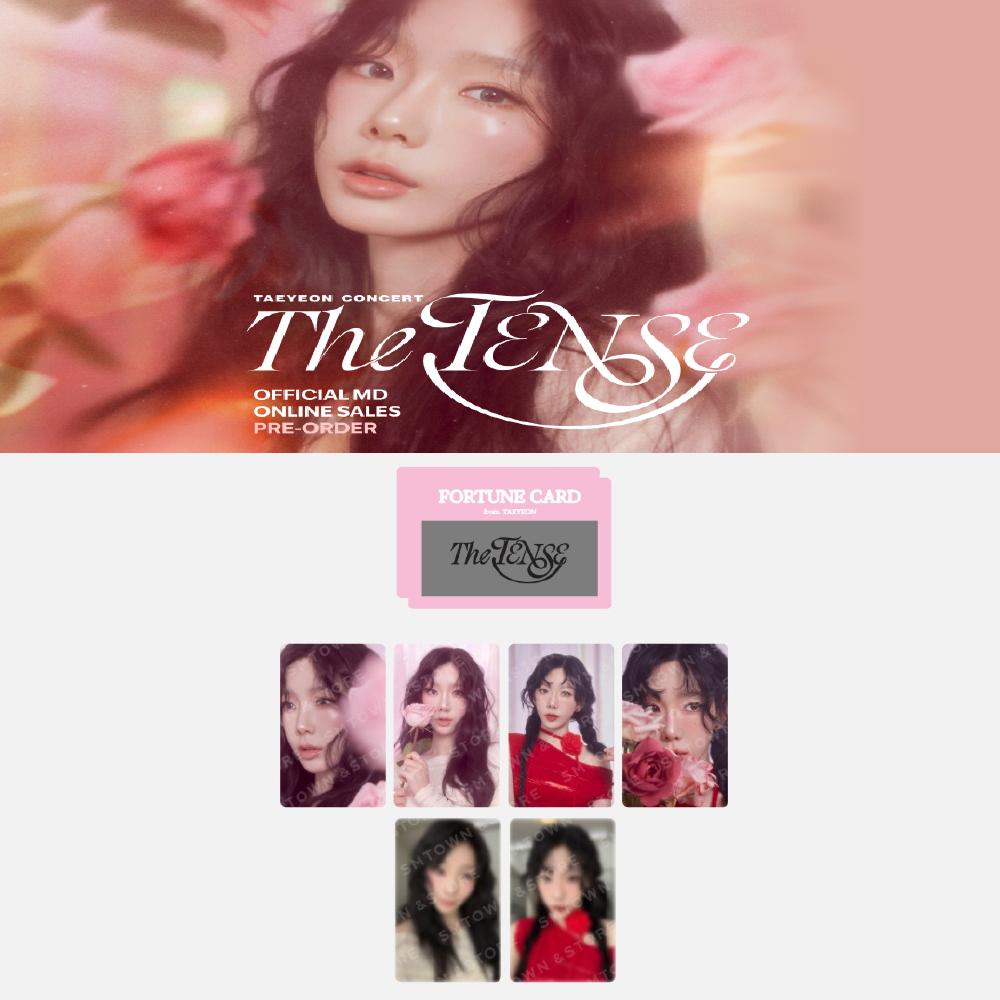 

Предварительный заказ концерта TAEYEON 2025 The TENSE Fortune Scratch Card Set Random 1 pack