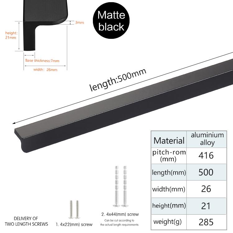 Black Kitchen Cabinet Drawer Long Pulls Gold Bathroom Cabinet Pulls Wardrobe Cupboard Door Handles Furniture Handles And Knobs