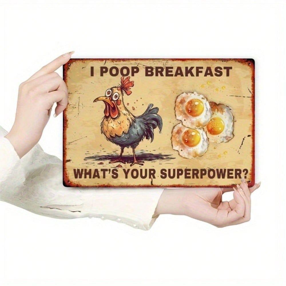 

Retro Metal Tin Sign 20x30cm Wall Art Home Decor Vintage Plaque