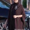 2025 New Style Women's 100% Pure Wool Shawl Cardigan – Autumn/Winter Elegant Knitwear