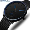 CRRJU 2150 Blue Men's Watch - Popular Casual Fashion Timepiece, Ideal for Students.