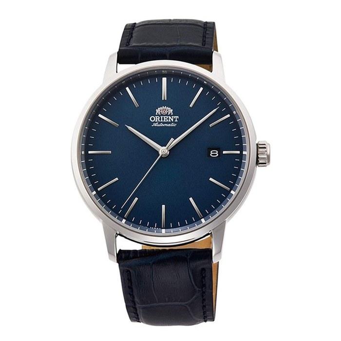 Orient Maestro RA-AC0E04L Men's Automatic Watch, Blue Dial, Leather Band