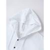 Men's Hooded Linen Blend Shirt, Loose Fit Button-Up Shirt, Long Sleeve Wrinkle-Free Moisture Wicking Casual Top
