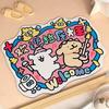 Welcome Shit King Floor Mat Bathroom Bathroom Entrance Absorbent Non Slip Quick-Drying Foot Mat Diatom Ooze Cartoon Carpet