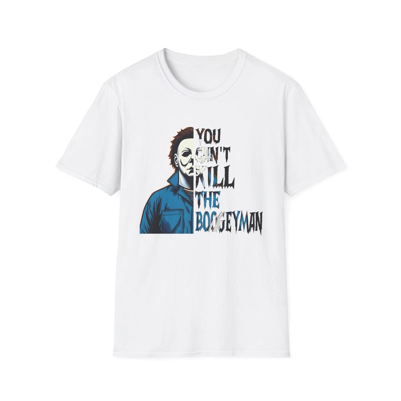 Halloween Michael Myers Boogeyman Unisex Softstyle T-Shirt 3XL