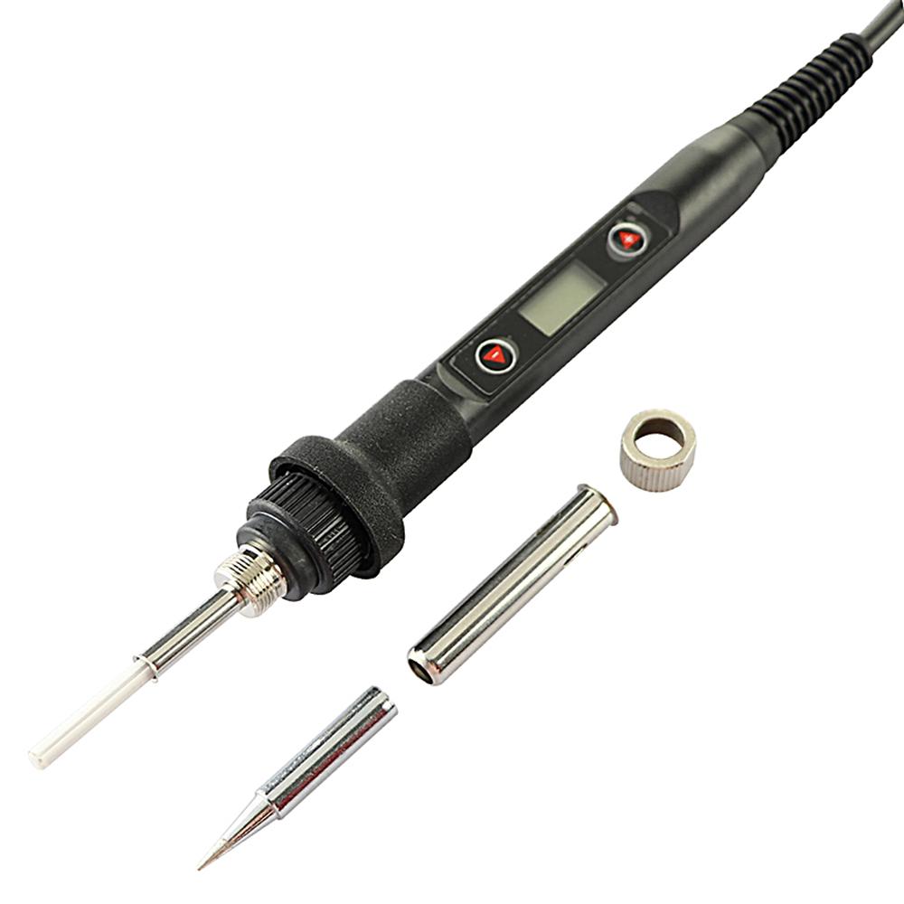 Adjustable Temperature Solder Iron 80W 220V / 110V LCD Electric Soldering Iron Welding Repair Tools