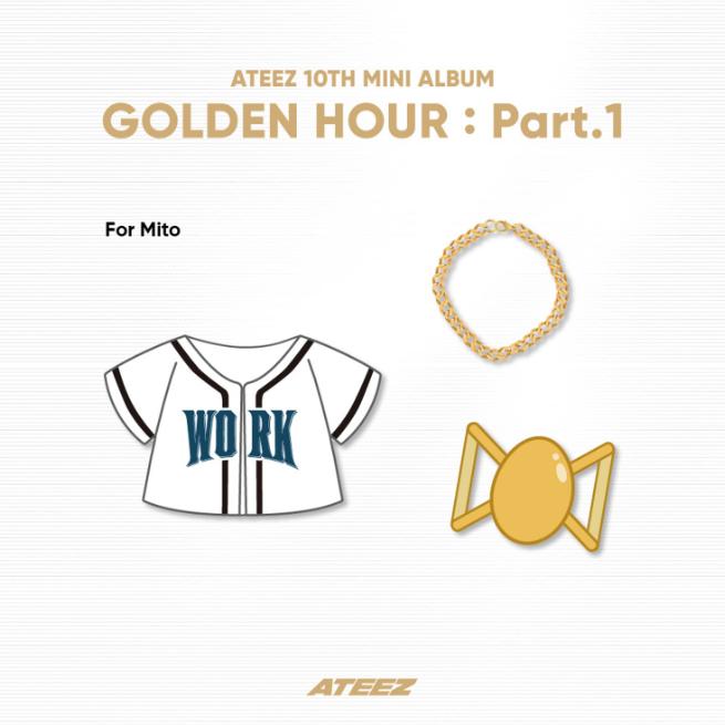 

Предзаказ ATEEZ GOLDEN HOUR: Часть 1. Рабочий набор 2-го MD Mito