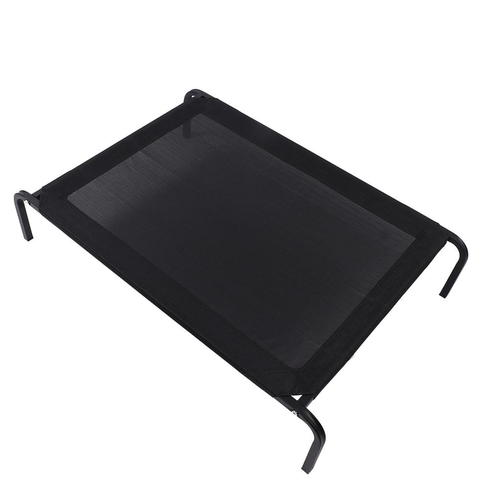 Elevated Dog Bed Breathable Mesh Portable Detachable 132.3lb Load Capacity Outdoor Raised Dog Bed for Outdoor Camping