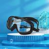 Adults Wide View Swim Goggles with Earplugs Waterproof No Leakage Anti-Fog Men Women Swimming Goggles Diving Snorkeling Equipment
