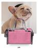 Large Breathable Foldable Cat and Dog Carrier Portable Travel Bag