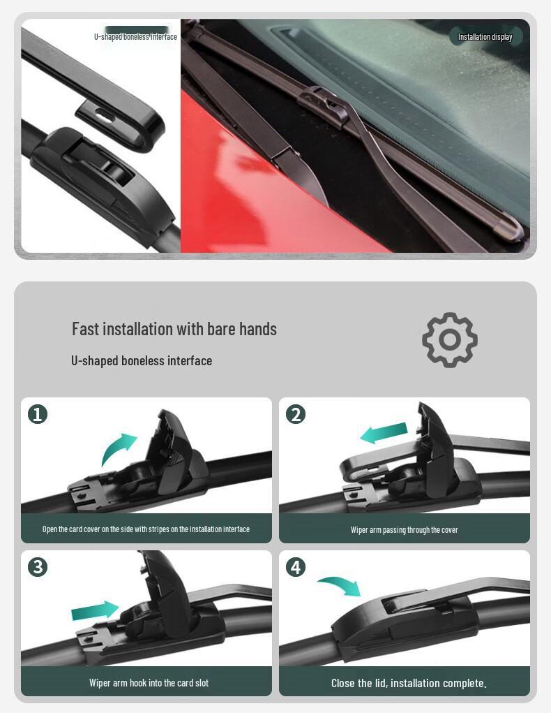 Nissan Sylphy 18/19 Classic Wiper Frameless Rubber Strip