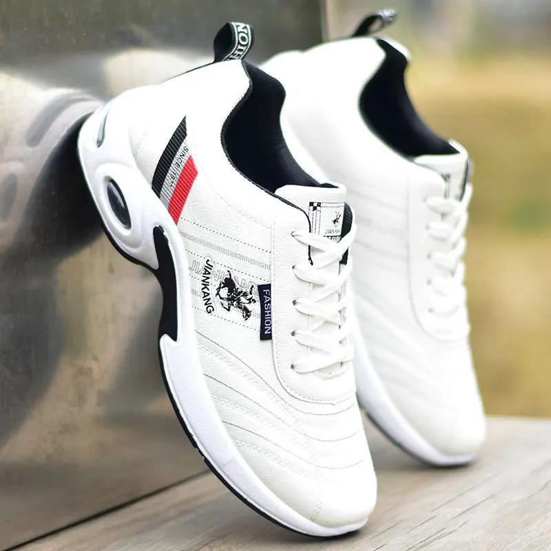 

Мужская спортивная обувь осень-зима корейский выпуск тренд водонепроницаемый бег теннис баскетбол прочный амортизирующий повседневная обувь 47