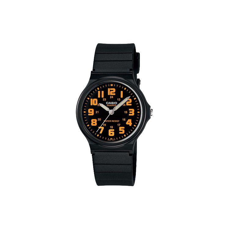 

Casio Youth Series Fashion Simple Business Versatile Classic Pointer Waterproof Quartz Movement Resin Strap Watch Men watches Black MQ-71-4B Black Dial