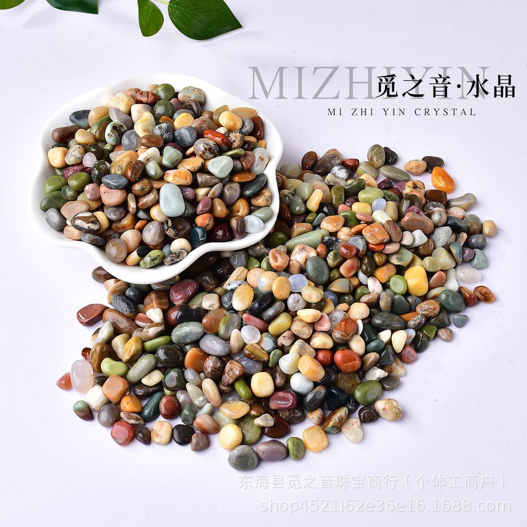 Natural Alashan Agate Gravel: Small Particles for Buddha Offerings, Ornaments, Fish Tanks, Flower Pots, and Landscaping.