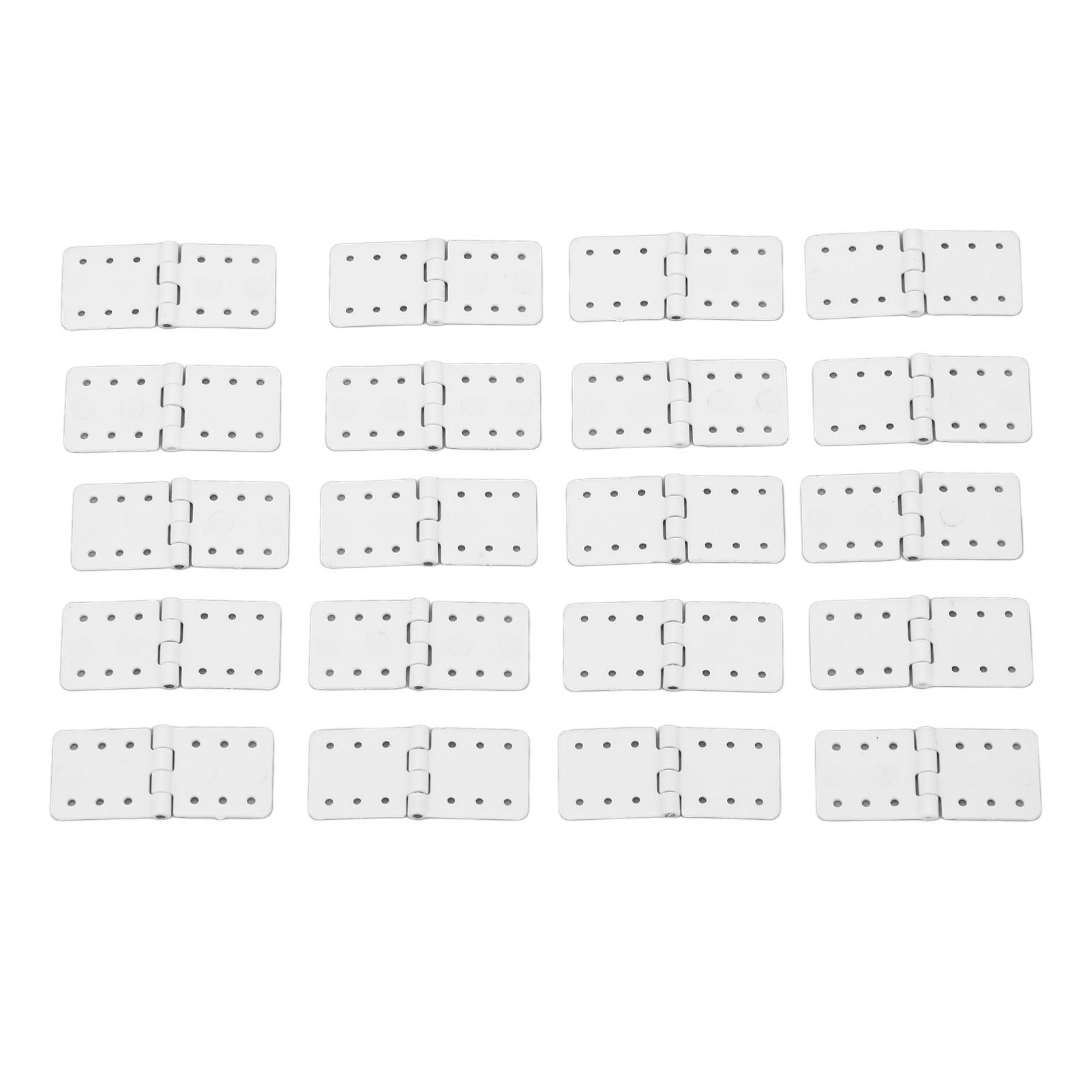 

40 шт. RC Шарніри на штифтах Літак з дистанційним керуванням Пластиковий шарнір Модель літака Частини крила Розмір L