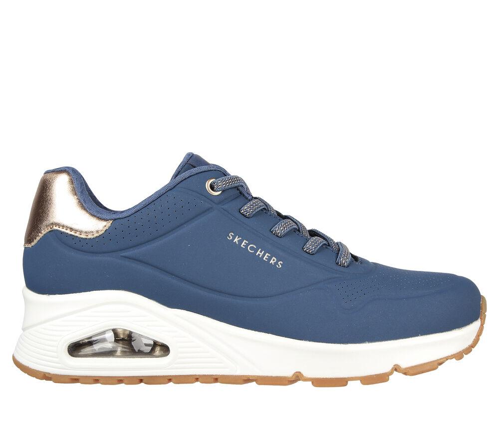 Sneakers Skechers Navy Blue Uno-Shimmer Away