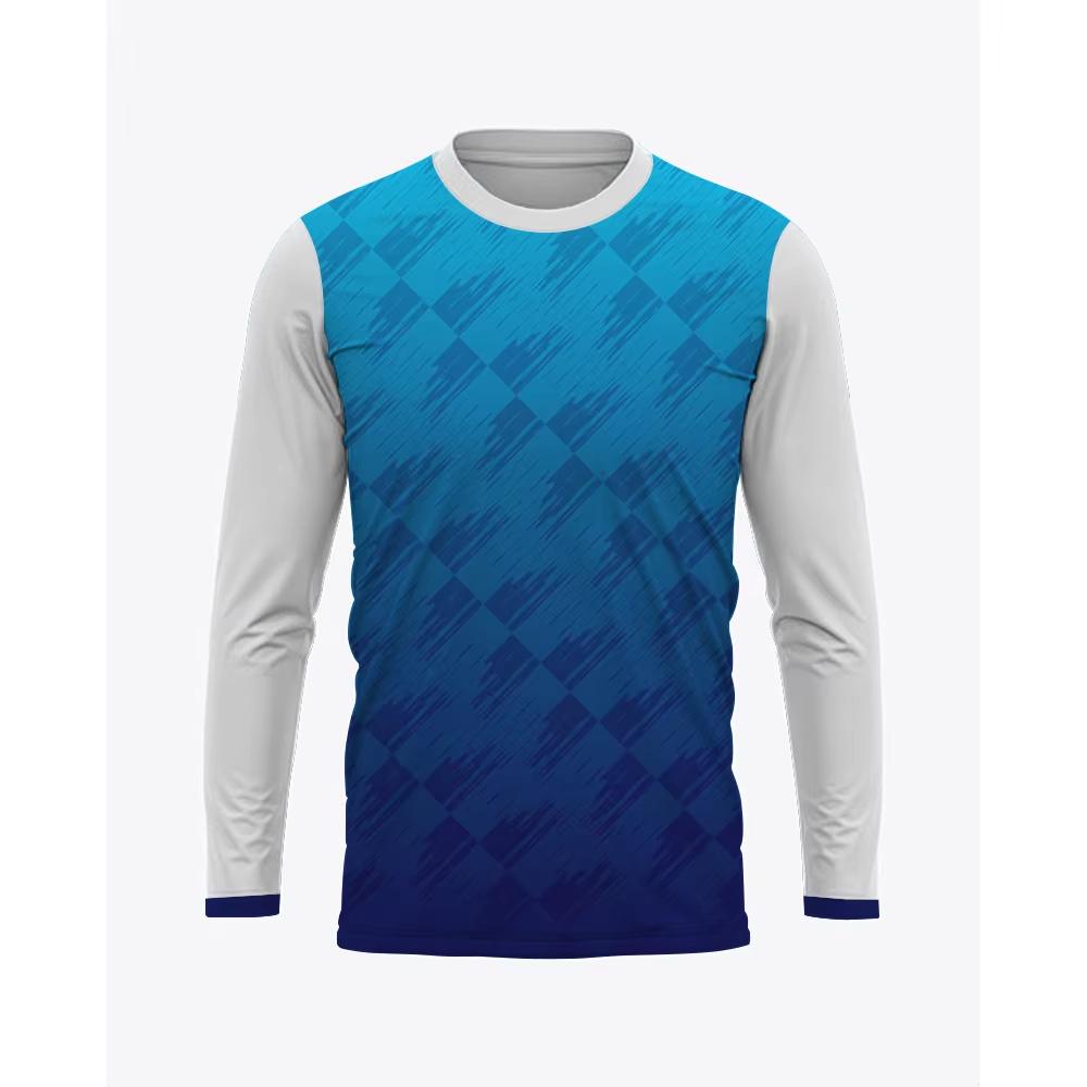 Herren Bequemes 3D-Druck Langarm T-Shirt Fitnessstudio Schnelltrocknend Outdoor Locker Sport Tennis Laufen T-Shirt
