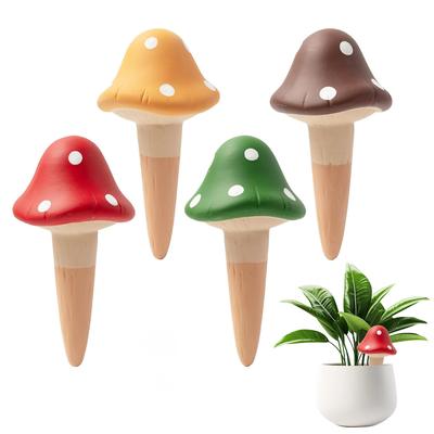 STATIN4 Automatic Plant Automatic Water Supply Osmotic Fertilizer Set of Mushroom For Just Plug In Waterer, Watering, Waterer, Cap, Watering,