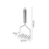 1pcs Stainless Steel Kitchen Gadget Potato Masher Press Cooking Tool Mashed Potatoes Wavy Pressure Kitchen Accessories