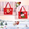 Cute Santa Claus Snowman Candy Gift Bags Cookie Packaging Bags Party Handbag Merry Christmas Storage Package