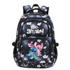 Stitch Print Backpack for Teen Girls Student School Bag Large Capacity Cute Cartoon Kids Bookbag Lightweight Durable for School Travel