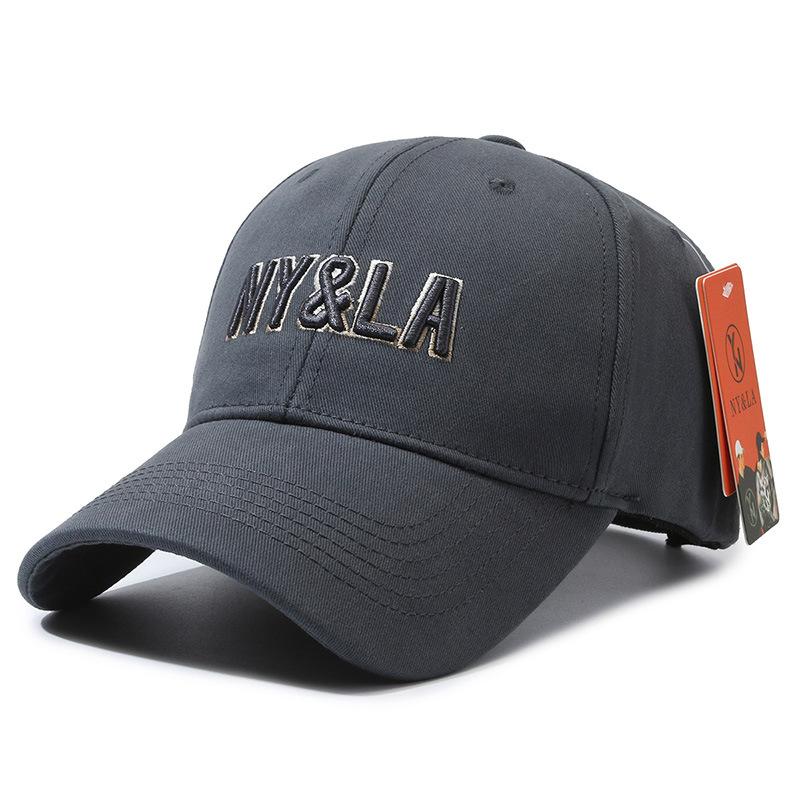 New Baseball Cap Double Embroidery Sports Sunscreen Men's and Women's Sun Hats Breathable Versatile Casual