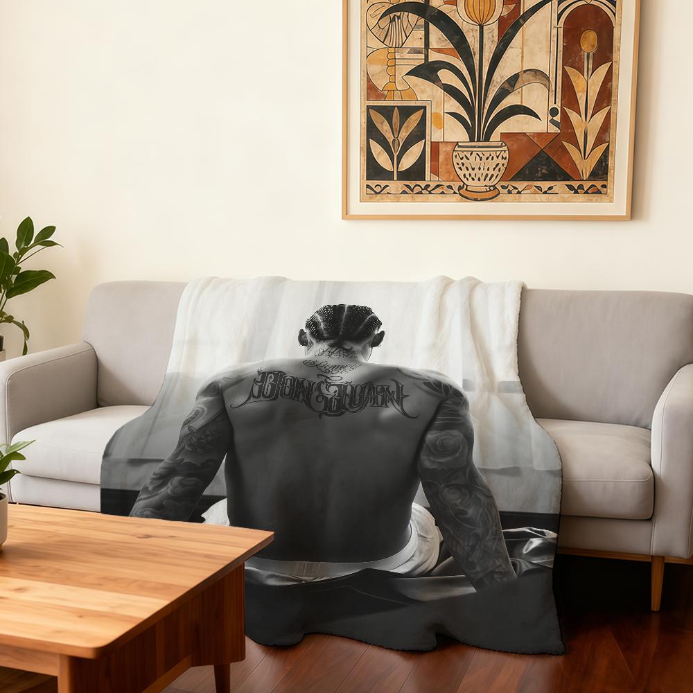 Singer M-Maluma Blanket Super Warm Comfortable Plush Throw Blanket Child Home Sofa Bedroom Gift